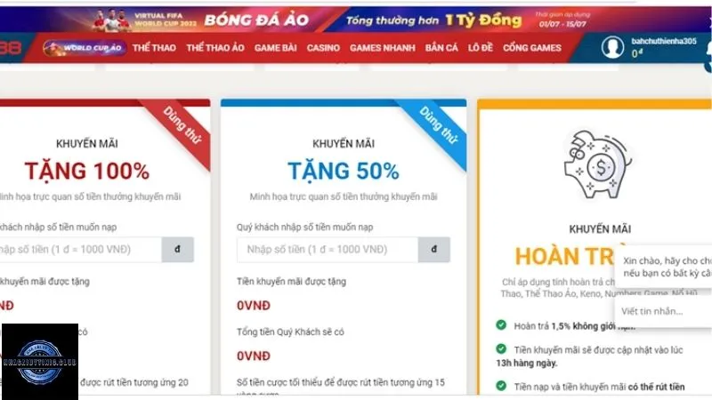 Tổng quan về các khuyến mãi Sin88