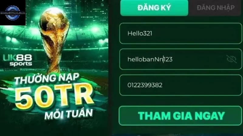Đăng ký để nhận ngay khuyến mãi UK88