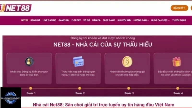 Xác nhận đăng ký Net88 thành công