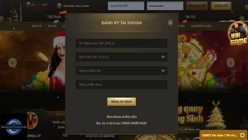 Hướng dẫn đăng ký OXBET chỉ trong 3 bước